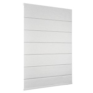 Grey blackout roman blinds with chain